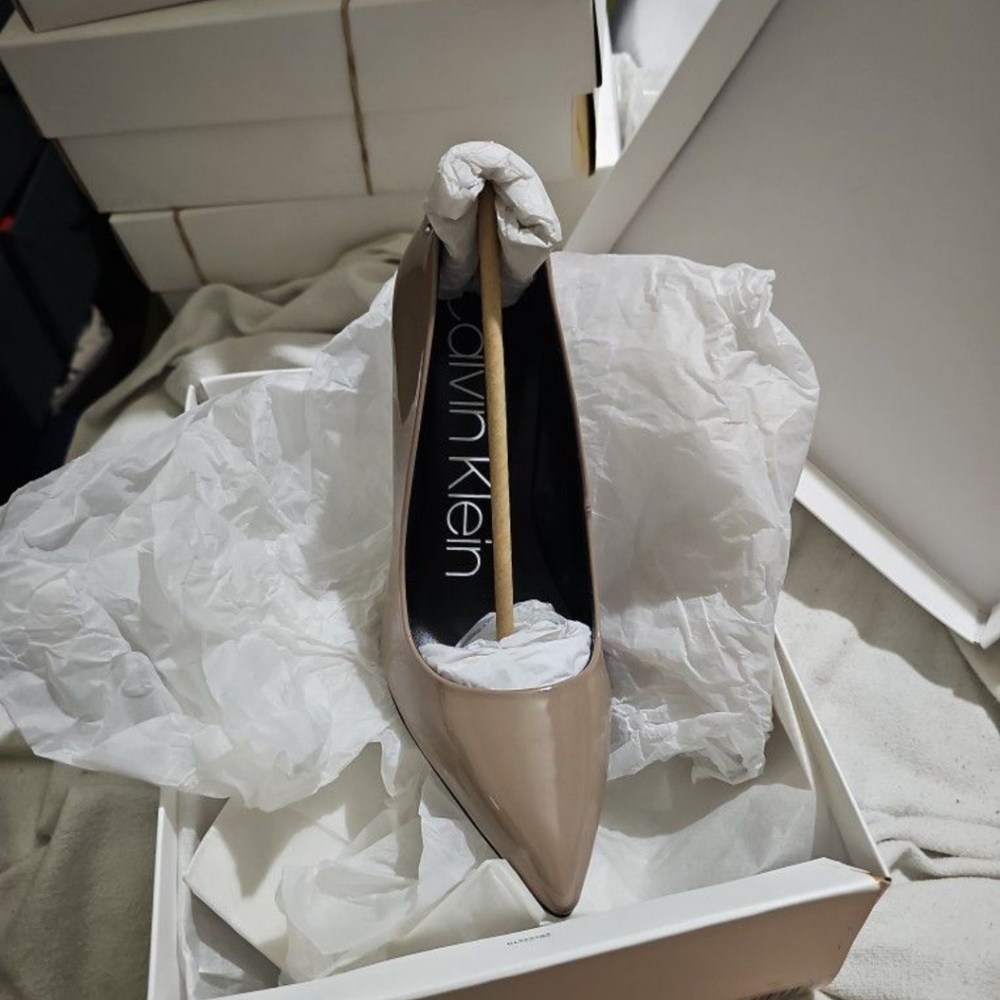 Point heel shoe